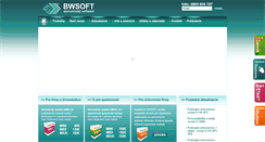 Desktop Screenshot of bwsoft.sk